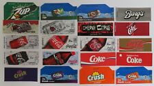 Flavor Cards For Vending Machines 3 58 X 1 38 Multiple Flavors See Desc