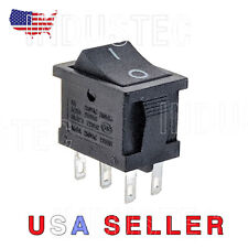 Industec Rocker Switch 6 Pin Dpdt 2 Position 10a Maintained 12v 24v Quick Plug