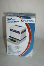 Usps 10 Lb Desk Top Postal Scale Extra Large Lcd Digital Electronic Nib