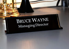Executive Personalised Desk Namecustom Engraved Signname Plaqueoffice Manager