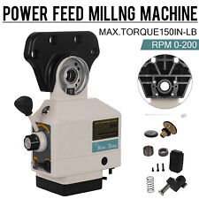 Power Feed X Axis 150 Lbs Torque For Bridgeport Type Milling Machines 0 200 Rpm