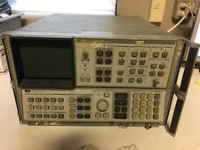 Hp 8566b Spectrum Analyzer With Power Cord And Display Tested
