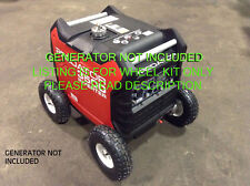 Predator 3500 Watt Generator Allterrain 10 Pneumatic Wheel Kit With Locking Hub