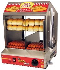 New Professional Hot Dog Steamer Merchandiser Commercial Concession Stand Sealed