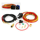 Electric Cooling Fan Wiring Thermostat Harness Relay Kit 185165 Degree 40amp