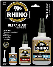 Rhino Glue Pro Kit Heavy Duty 65 Gram Clear