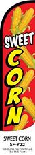 Sweet Corn King Size Windless Polyester Swooper Flag