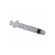 Plasdent Ll03 3cc Luer Lock Disposable Irrigation Syringes Plastic 100pk