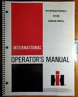 Ih International Harvester 5100 Grain Drill Owner Operator Manual 1097204 R8 82