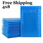 1-500 000 4x8 Poly Blue Color Padded Bubble Mailers Fast Shipping
