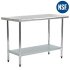 24 X36 Stainless Steel Kitchen Work Table Commercial Kitchen Restaurant Table