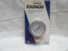 Radnor Brass Pressure Gauge 2 X 100 Psi 64003427