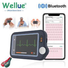 Wellue Portable Handheld Ekg Monitor Heart Rate Device Ai Ecg Analysis For Home