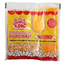 96 Case All In One Concession Stand Popcorn Kit For 8 Oz To 10 Oz Poppers