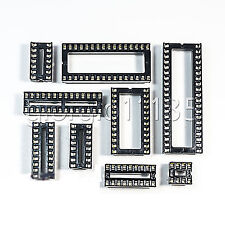 Us Stock 45pcs Adapter Solder Type Dip Ic Sockets 81416182024283240 Pin