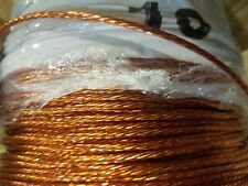 Ground Wire Stranded Bare Copper 10 Awg 150 Reel Jewelry Crafts Grounding Usa