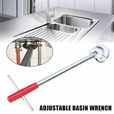Basin Wrench Plumbing Tools Adjustable Steel Tap Sink Spanner Pipe Fittings Kits