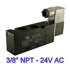 4 Way 2 Position Electric Directional Control Solenoid Air Valve 38 24v Ac