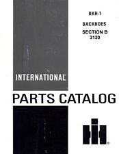 International 3130 Backhoe For 504 606 340 460 2504 2606 3414 T 340 Parts Manual