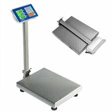 660lbs Weight Platform Scale Digital Floor Folding Scale Postal Shipping Mailing