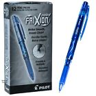 Pilot 31574 Blue Frixion Point 0.5mm Extra Fine Erasable Gel Ink Pen Box Of 12