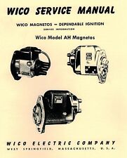 Wico Ah Magneto Spark Plug Hit Miss Engine Motor International La Lb Manual Book