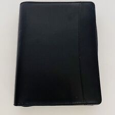 Vtg Day Runner Classic Edition Black Faux Leather Organizerplanner Inserts
