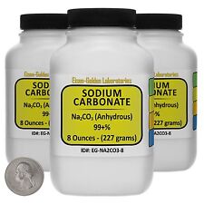 Sodium Carbonate Cna2o3 99 Acs Grade Powder 15 Lb In Three Bottles Usa