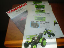 Yanmar Tractor Brochures Ym135 Ym155 Ym195 Ym240 Yanmar Loaders All Original