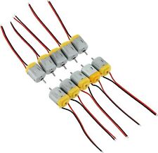 10 Pack Of Miniature Dc Motors For Hobby Projects