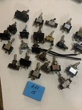 Vintage Micro Switch Toggle Switch Collection Military Surplus Qty 24