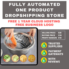 One Product Dropshipping Internet Business Website Store Vegetable Cutter
