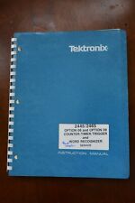 Tektronix 2445 2465 Options Manuals