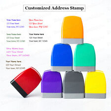 Fast Shipping Personalized Self Inking Return Address Stamp Self Ink Customized