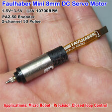 Faulhaber Micro Mini 8mm Coreless Servo Dc Motor Pa2 50 Ab Encoder Diy Robot Car