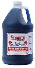 Snappy Blue Raspberry Sno Cone Syrup 1 Gallon128 Ounce