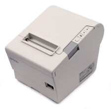 Epson Tm T88v Thermal Printer Usb 25 Pin Serial Interface White New