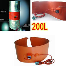 200l55gallon 240v 1000w Silicon Rubber Band Heater For Metal Oil Drum Barrel