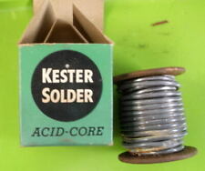 Vintage Kester Acid Core Solder Alloy 40 Tin 60 Lead Usa 12 78 Oz