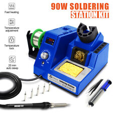 90w 110v Smd Rework Soldering Station Iron Kit Welding Tool Digital Led Display