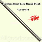 Stainless Steel Solid Round Stock 12 X 6 Ft 416 Unpolished Rod 72 Length