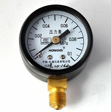Water Oil Hydraulic Radial Air Pressure Gauge Universal M101 40mm Dia 0 01mpa