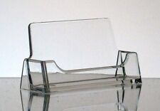 100 New Clear Plastic Acrylic Business Card Holder Display Free Shipping