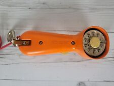 New Listingvintage Rotary Dial Gte Automatic Electric Linemans Test Phone Handset Orange