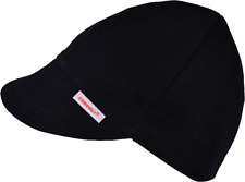 Nwt Comeaux Caps Welders Welding Hats Solid Black Size 7 38 Reversible 2000