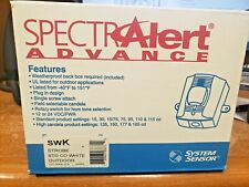 System Sensor Swk Spectralert Advance Fire Alarm Remote Strobe White