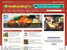 Healthy Eating Balanced Diet Niche Wordpress Blog Website For Sale
