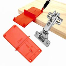 Hinge Hole Drilling Guide Jig Door Cabinet Hinge 35mm 40mm Hing Hole Locator