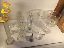 Mix Lot 13 Chemistry Glassware Beaker Wheaton Pyrex Ml Halloween Drink Glasses