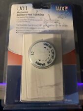 Lux Products Lv11 54060 Mechanical Baseboard Heat Thermostat New